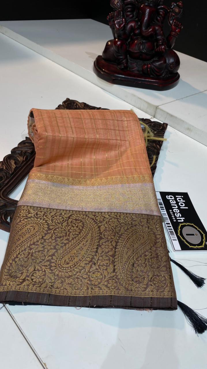 IG3261 Lite weight khadi pattu 
