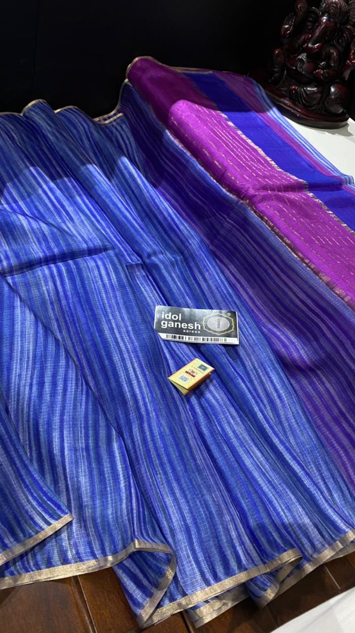 IG3296 Pure handloom silk Kota sarees 