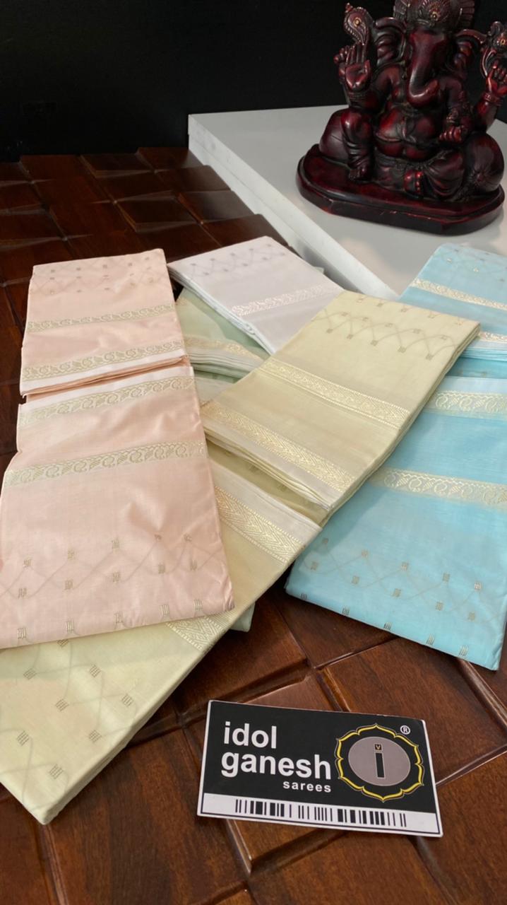 IG3325 Lite weight pure handloom cotton sarees