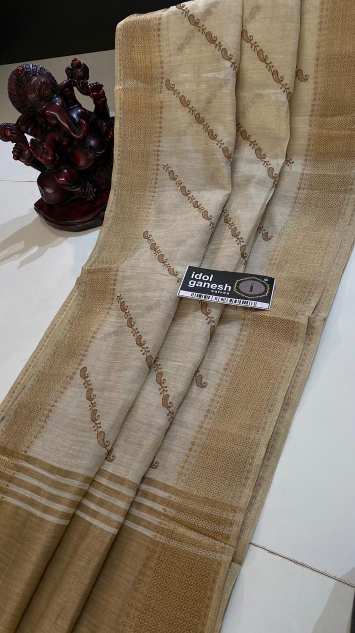 IG3373 Pure Handloom soft jute tissue