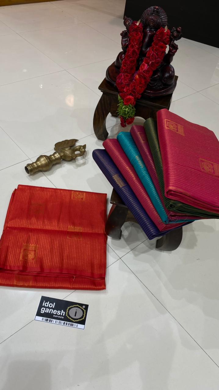 IG3447 Lite weight soft Kubera pattu 