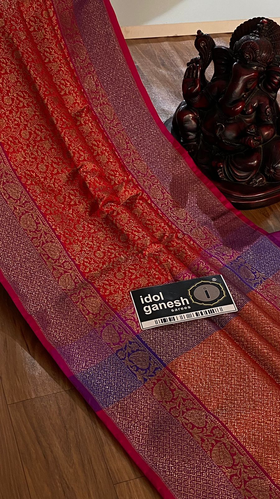 IG3553 Lite weight Kataan silk pattu