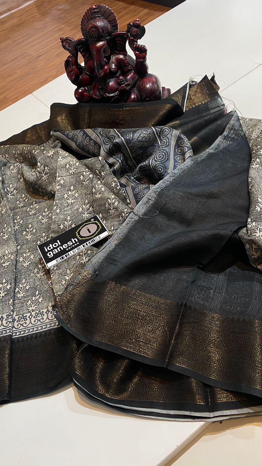 IG3589 Pure Handloom Maheswari 