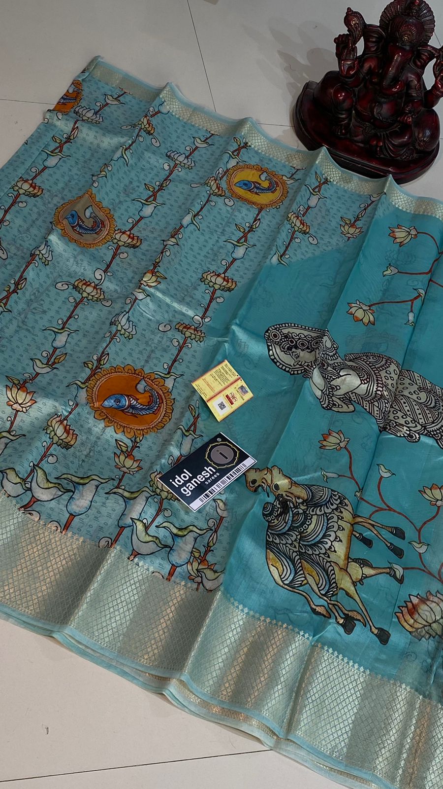 IG3591 Pure Handloom chiniya pattu 