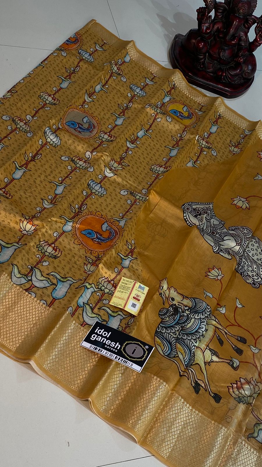 IG3591 Pure Handloom chiniya pattu 