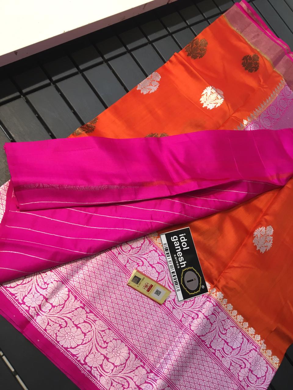 IG366 Pure hand loom pattu 