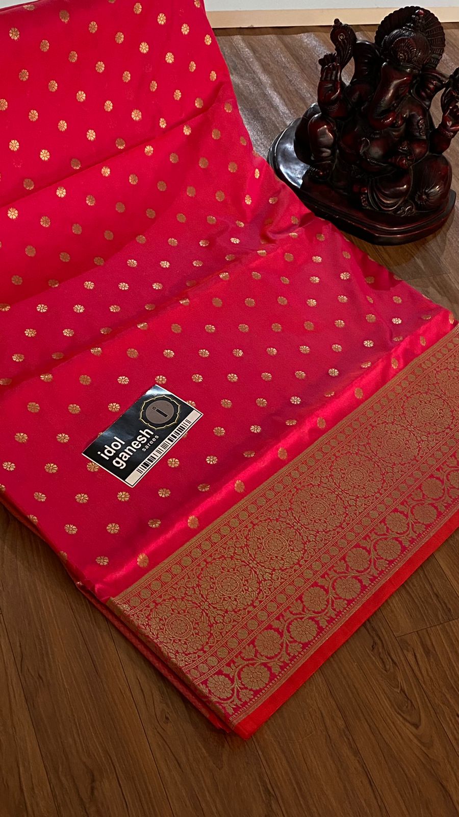 IG3693 Lite weight pure soft silk pattu 