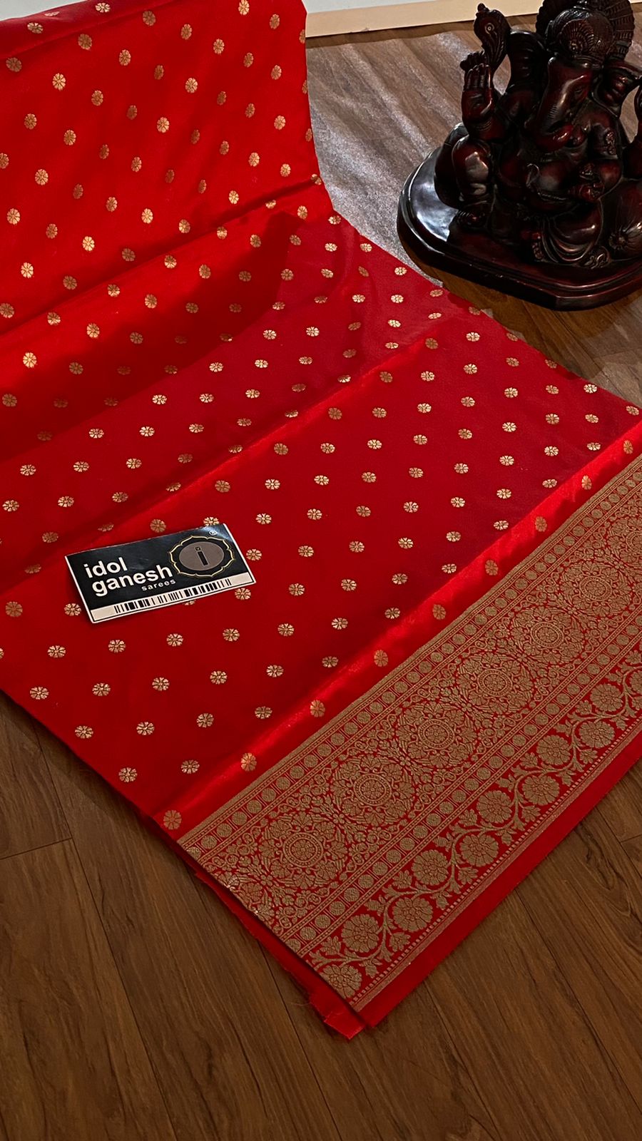 IG3693 Lite weight pure soft silk pattu 