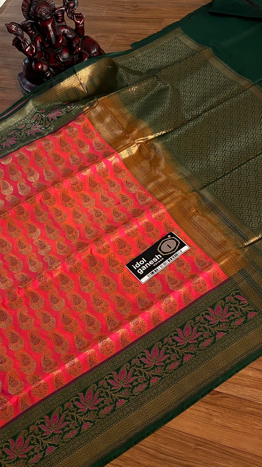 IG3694 Lite weight handloom fancy Kathan Pattu