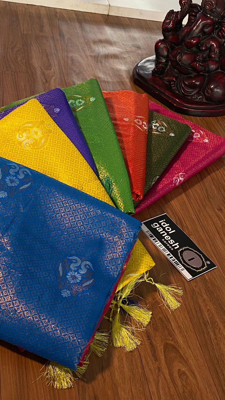 IG3699 lite weight soft silk Kubera pattu