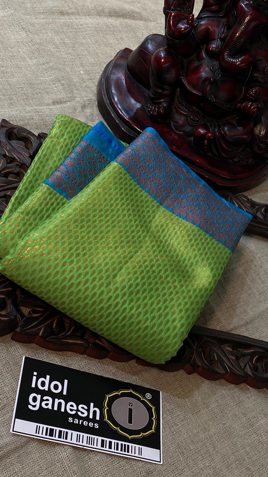 IG3709 Lite weight fancy Kanchi pattu  
