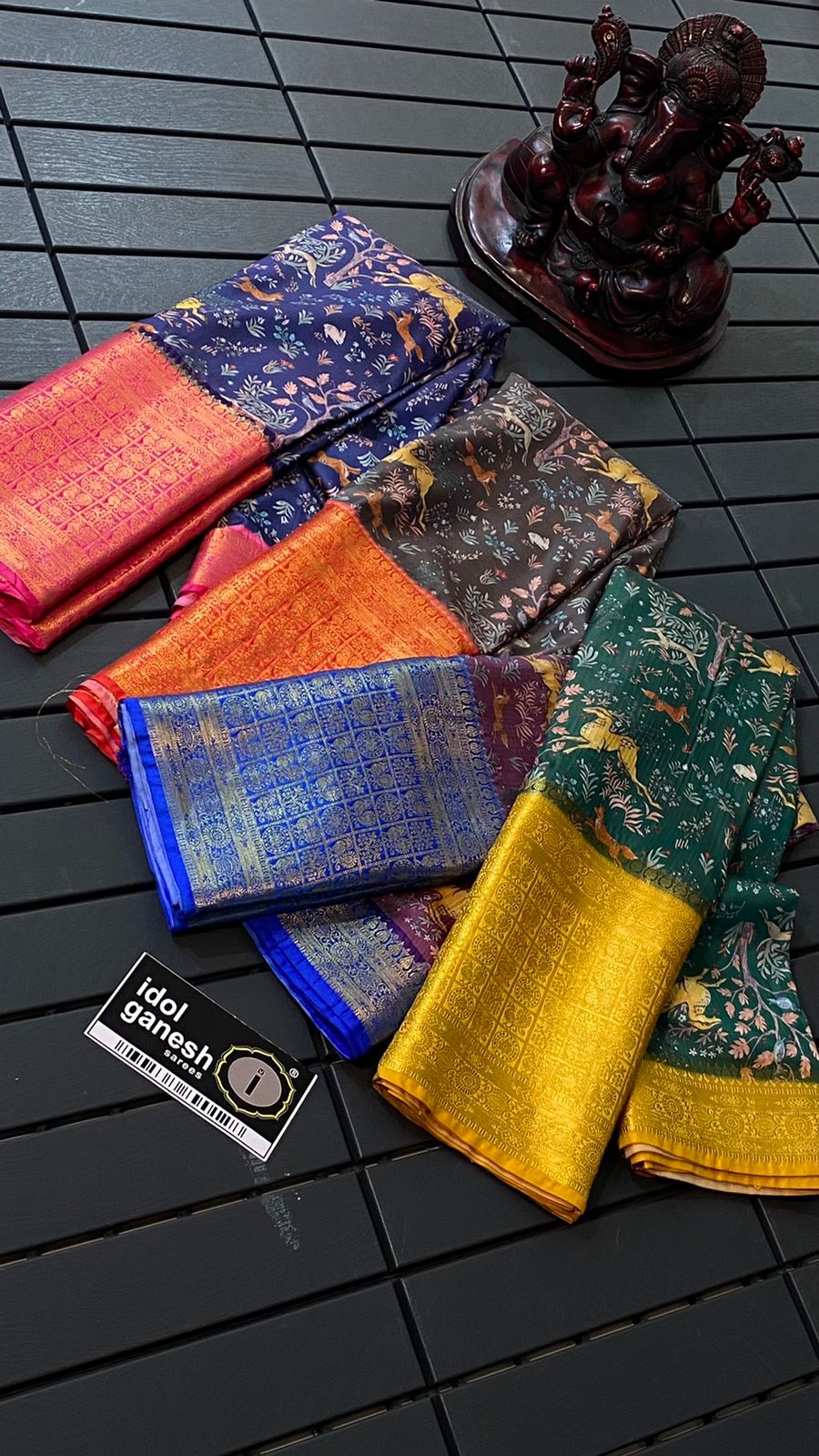 IG3711 Lite weight kanjivaram soft silk pattu 