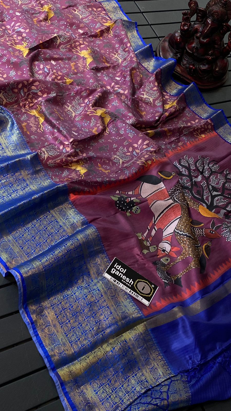 IG3711 Lite weight kanjivaram soft silk pattu 