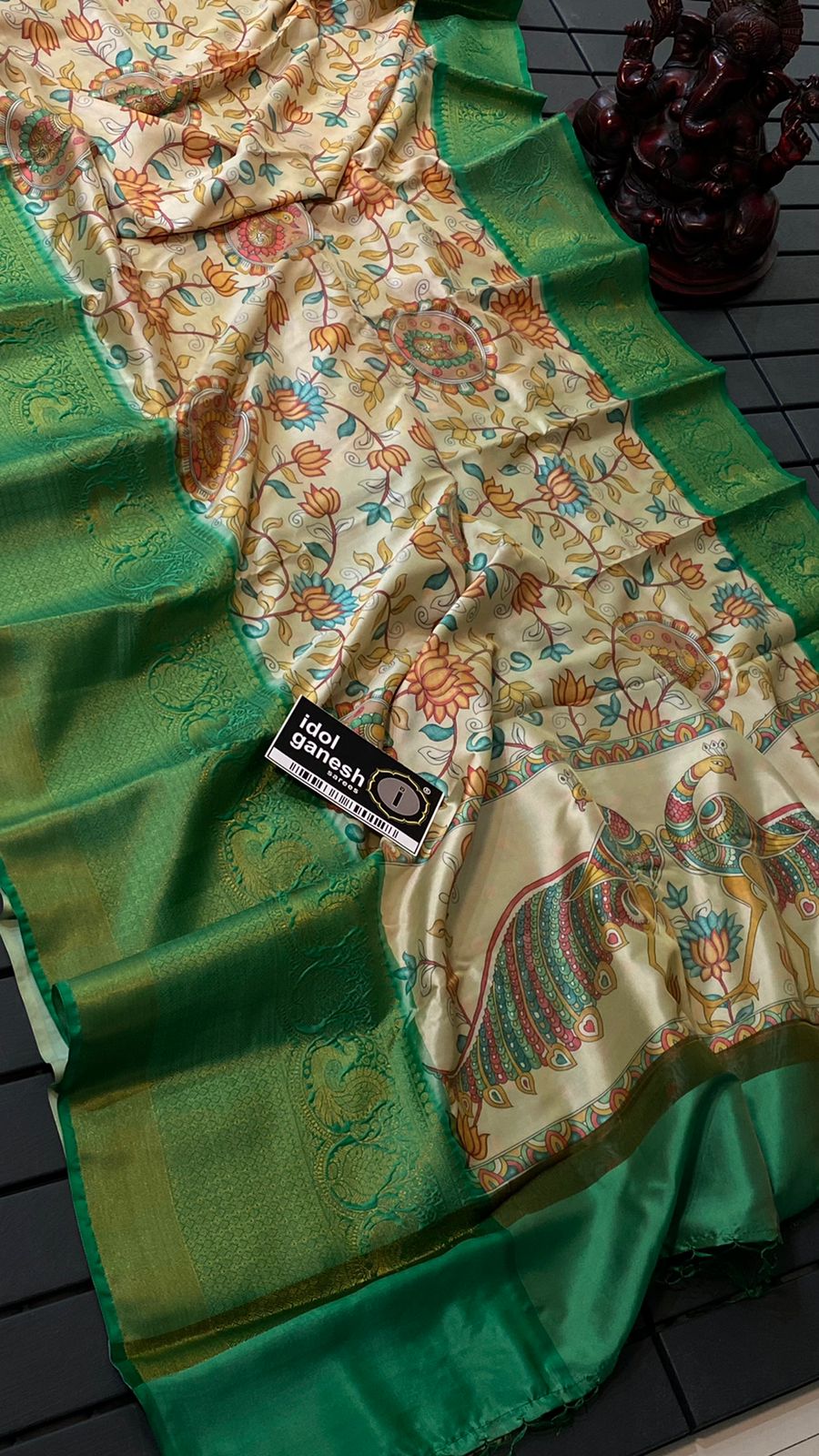 IG3712 Lite weight kanjivaram soft silk pattu