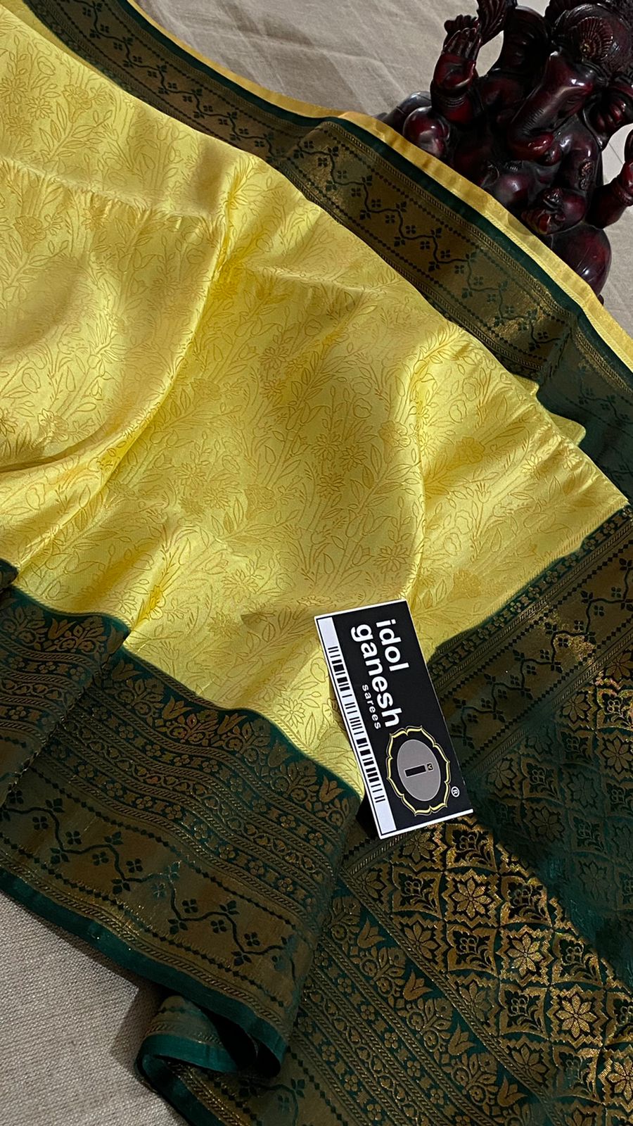 IG3733 Lite weight soft silk Kubera pattu