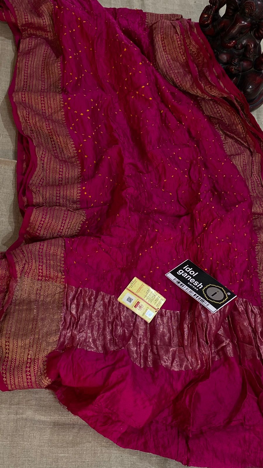 IG3760 Pure handloom chiniya pattu  