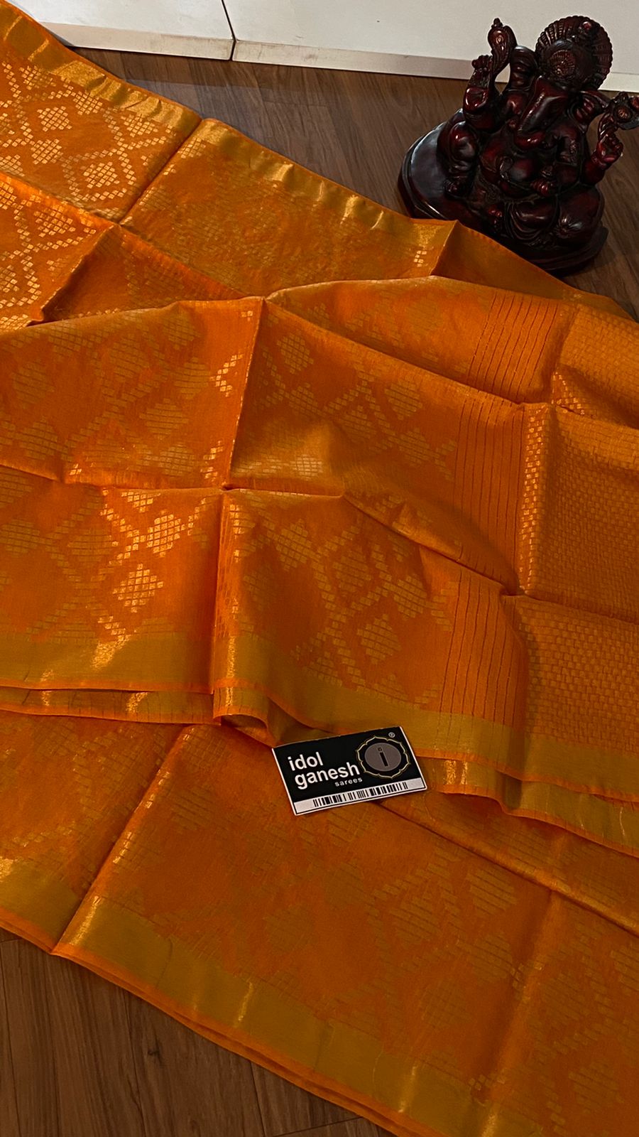 IG3886 lite weight tussar sarees 