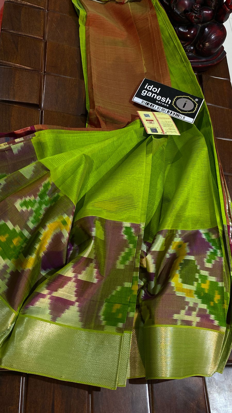 IG3901 Pure handloom pattu with authentic cotton IG3901 Pure handloom pattu with authentic cotton