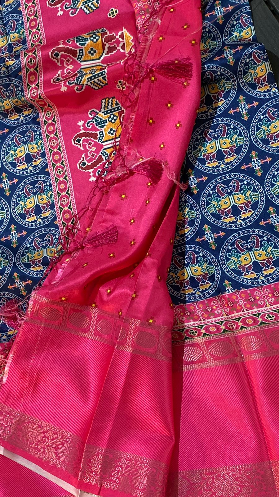 IG3966 Lite weight soft katan silk pattu