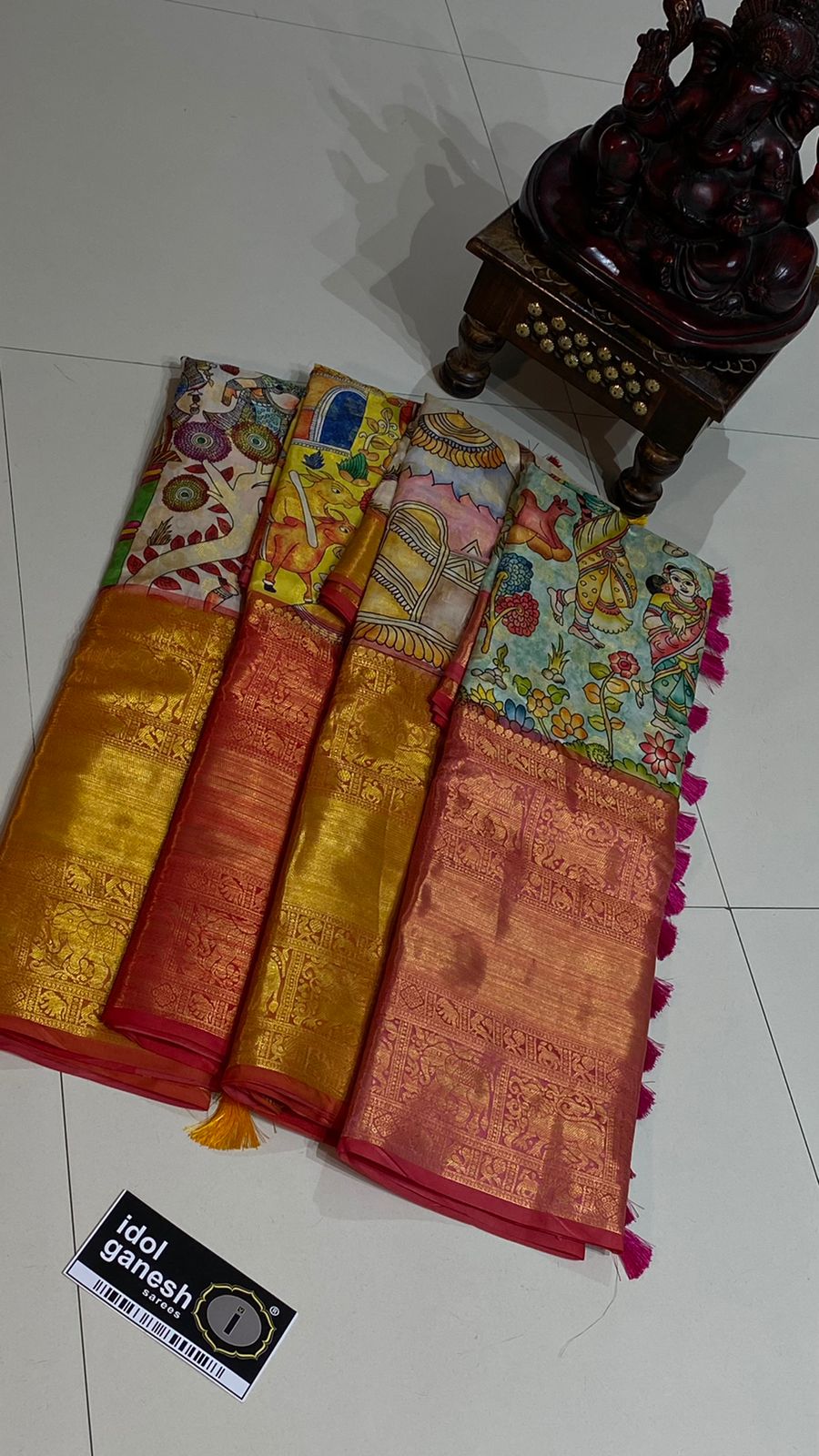 IG4004 lite weight soft darmavaram fancy pattu