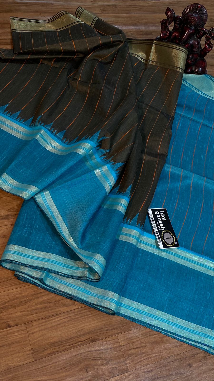IG4026 lite weight Dupion pattu 