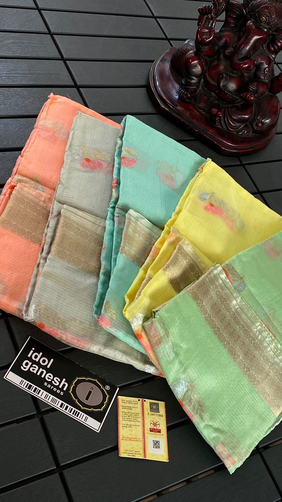 IG4044 pure handloom silk kota  