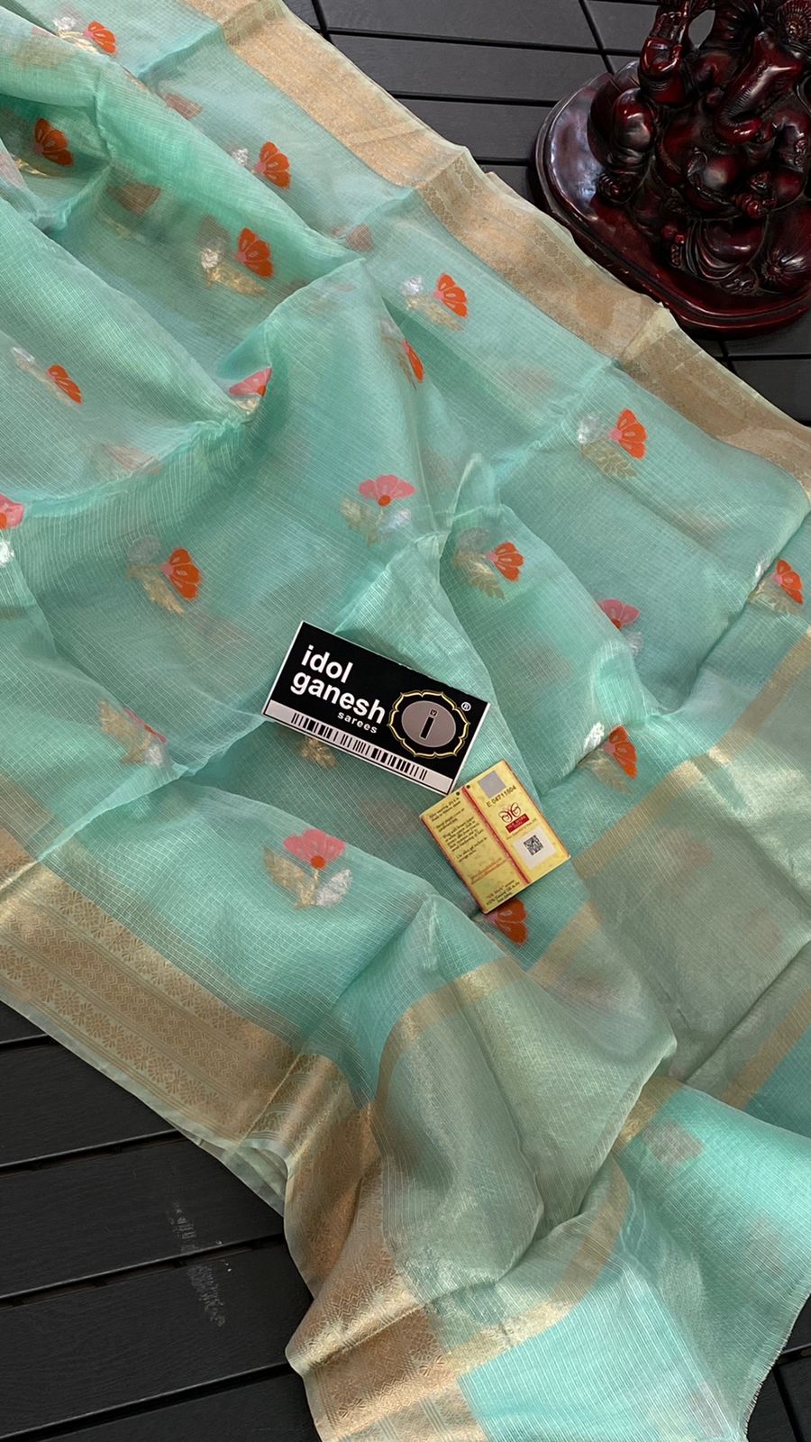 IG4044 pure handloom silk kota  