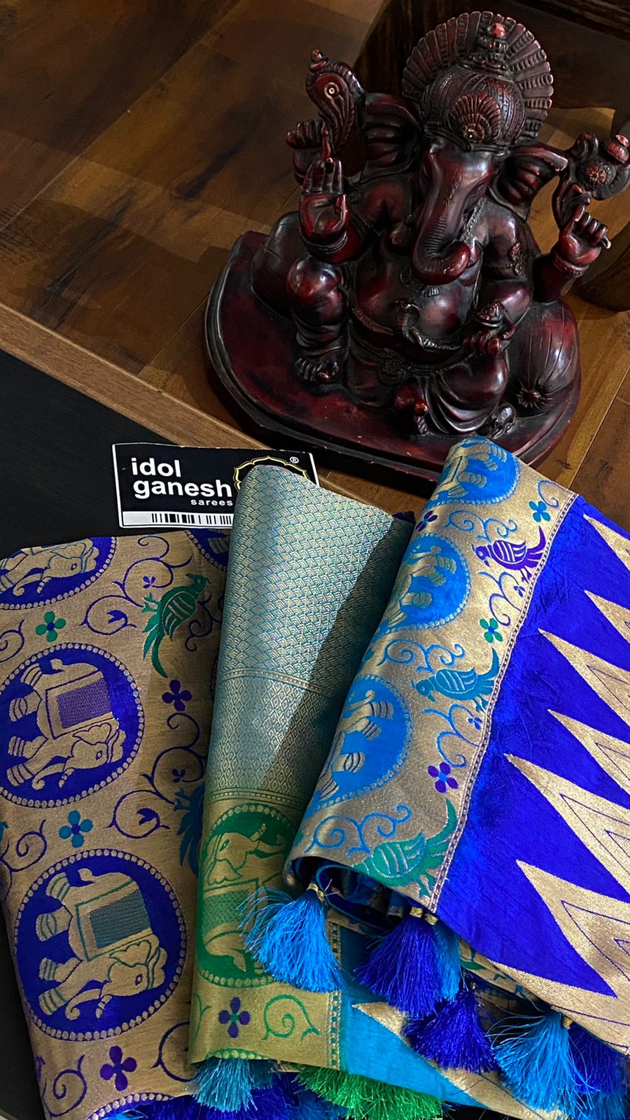 IG4055 Lite weight fancy paithani pattu