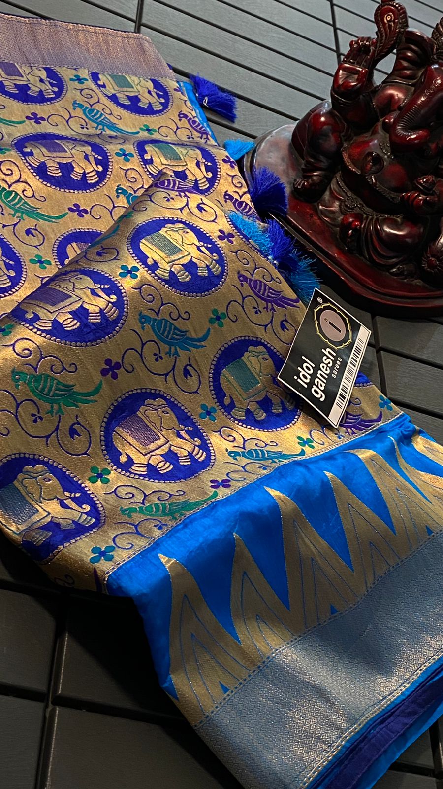 IG4055 Lite weight fancy paithani pattu