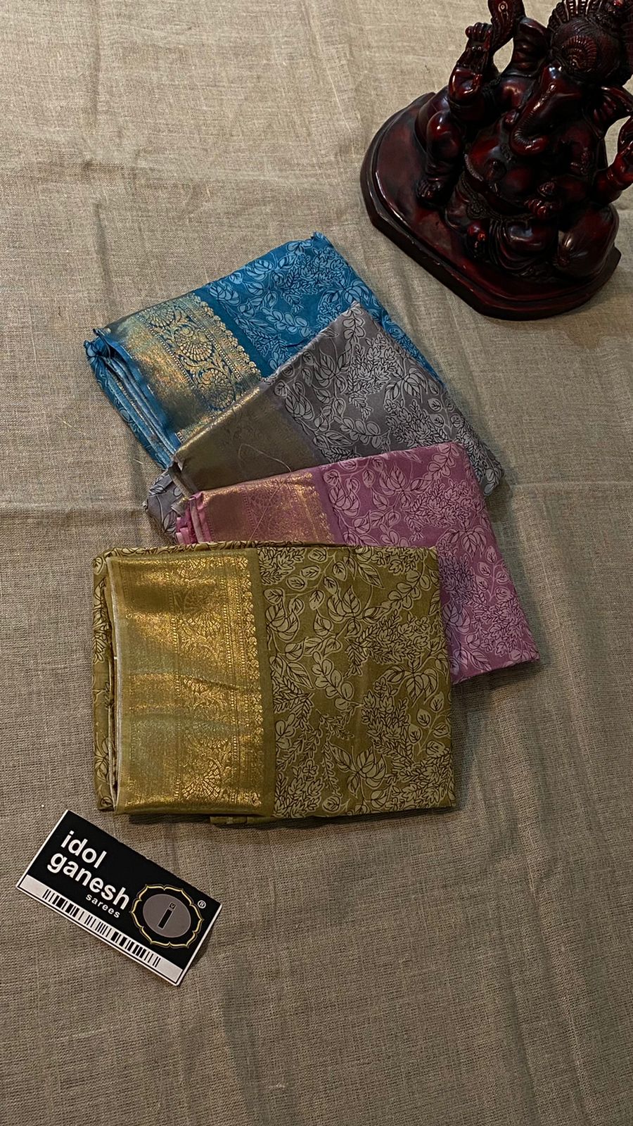 IG4063 pure munga silk pattu 