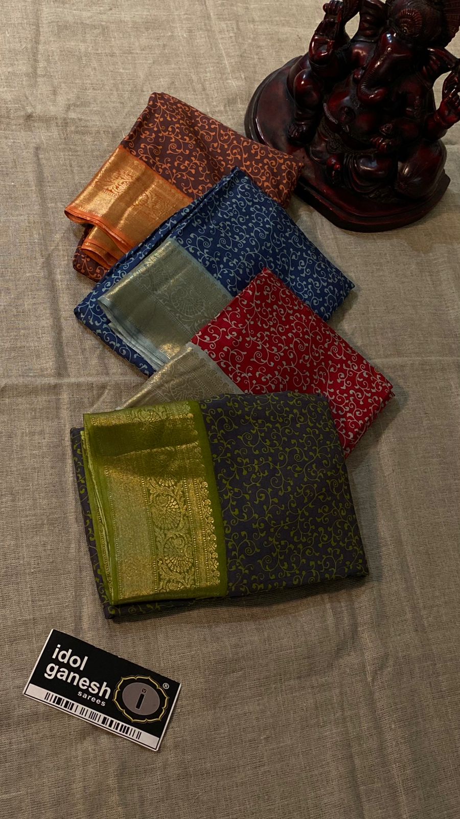 IG4064 pure munga silk pattu 