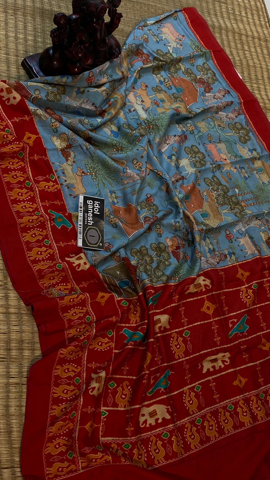 IG4068 pure Handlooms Maheshwari