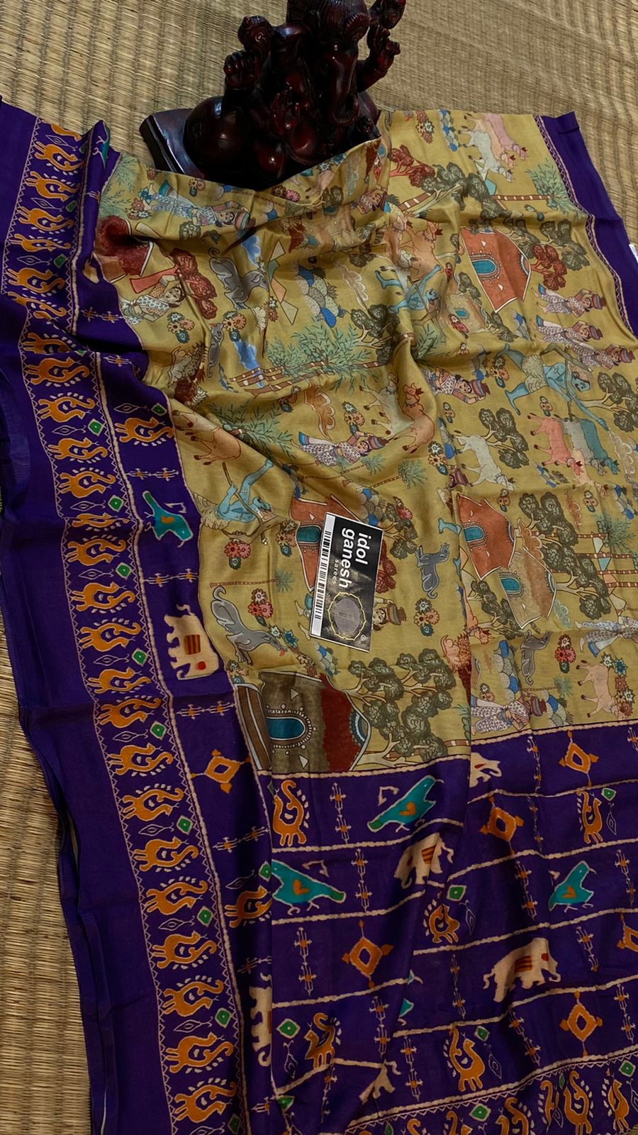 IG4068 pure Handlooms Maheshwari