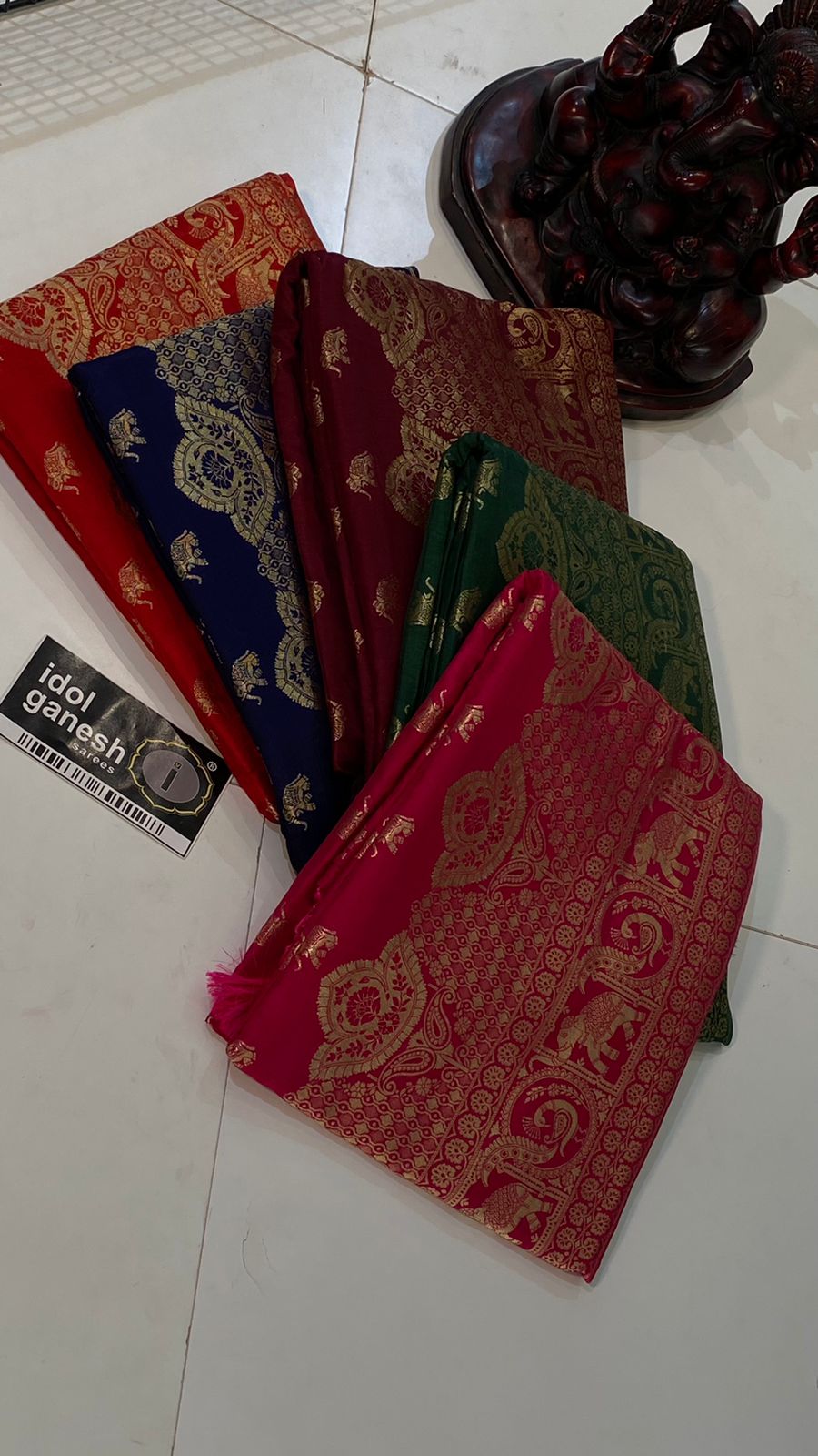 IG4073 pure munga silk pattu