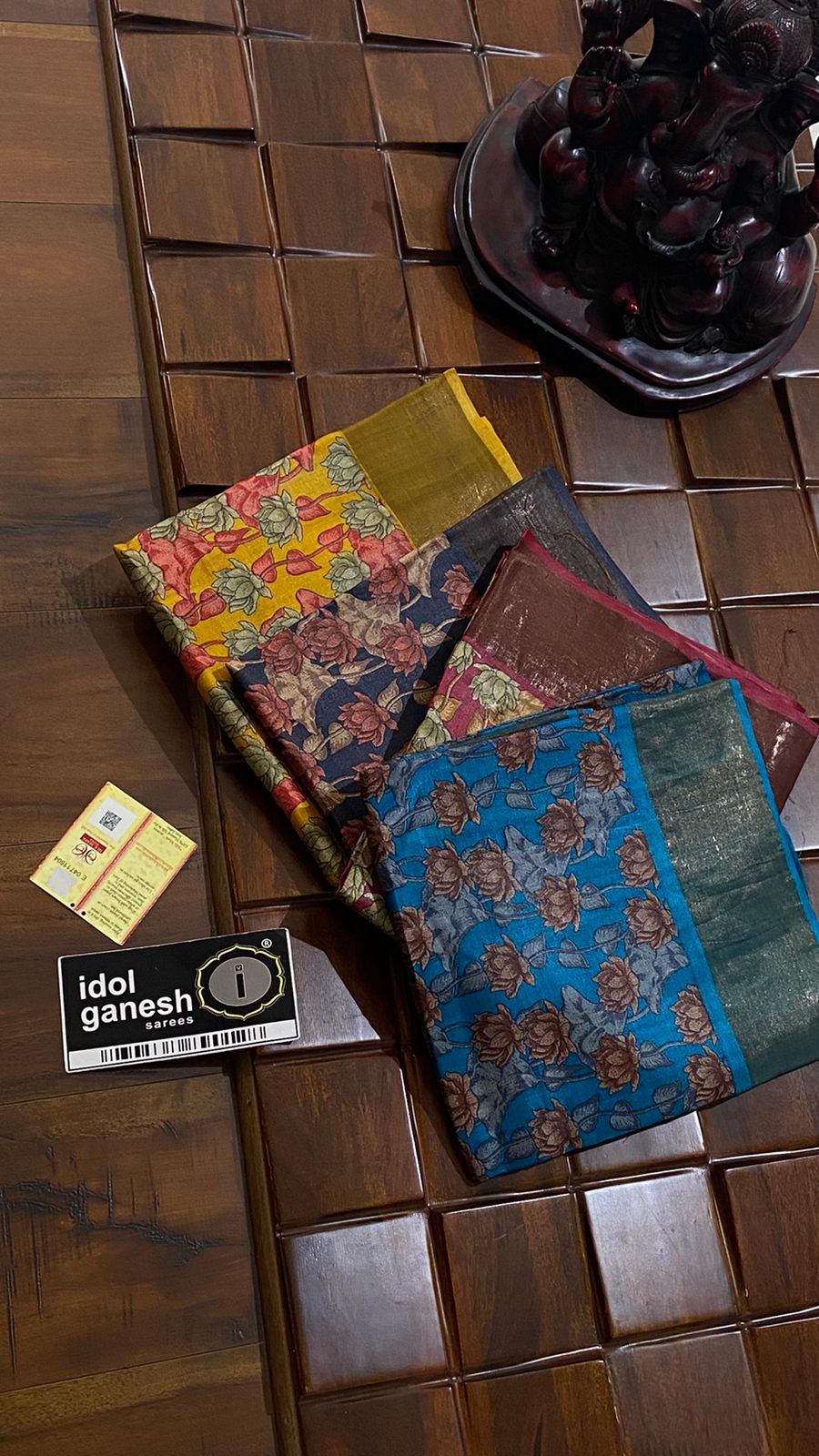 IG4094 Pure handloom tussar 
