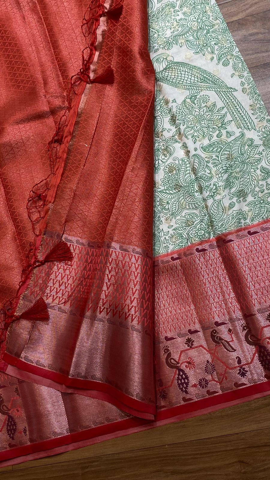 IG4172 lite weight soft silk paitani 
