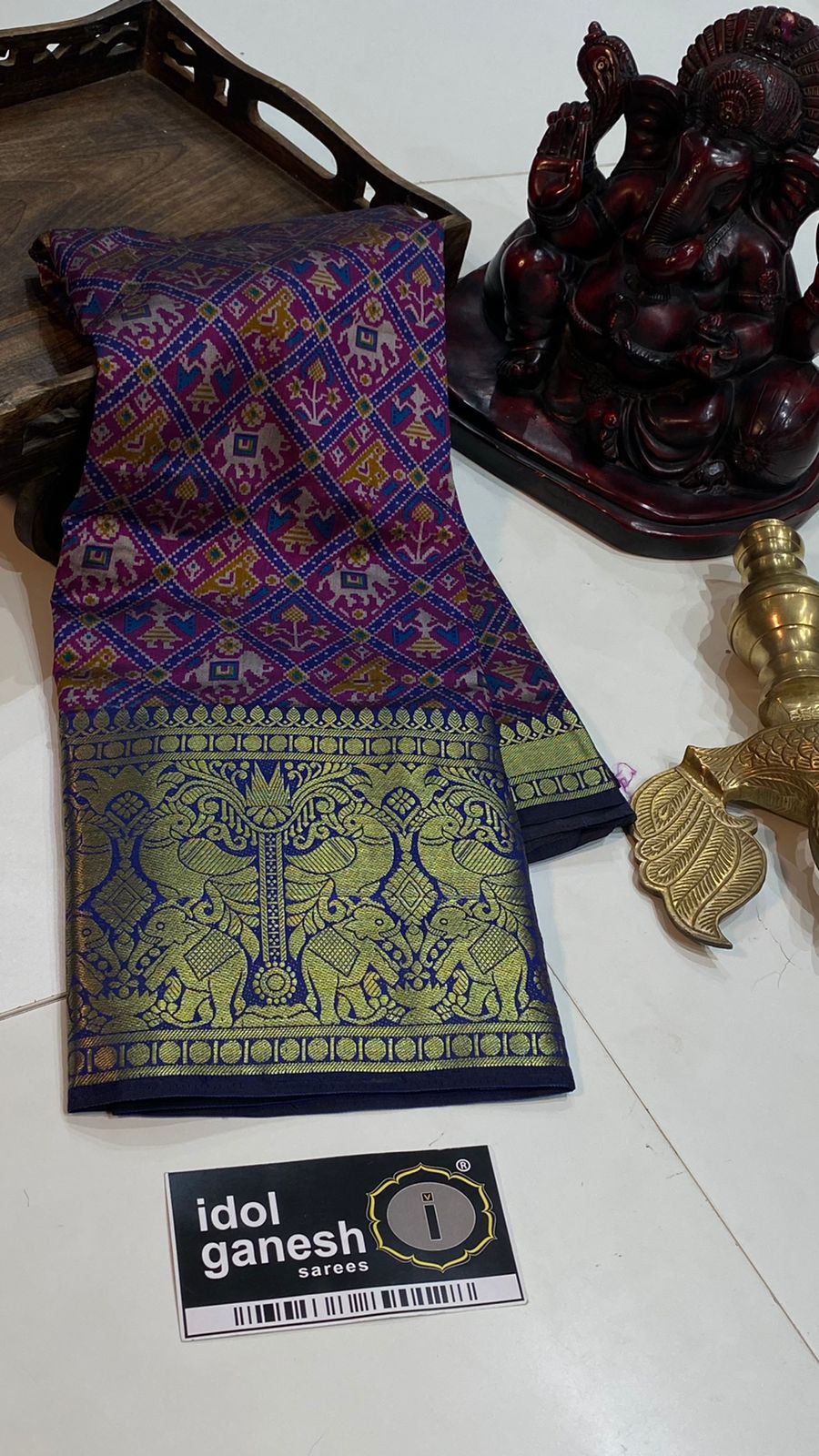 IG4206 soft silk kannchi ikkat prints IG4206 soft silk kannchi ikkat prints