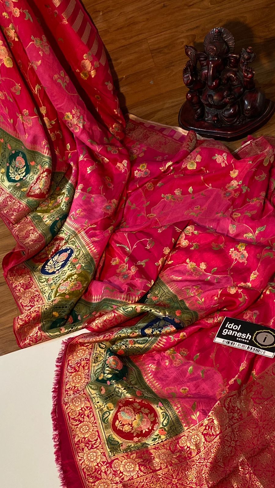 IG4224 pure munga silk pattu