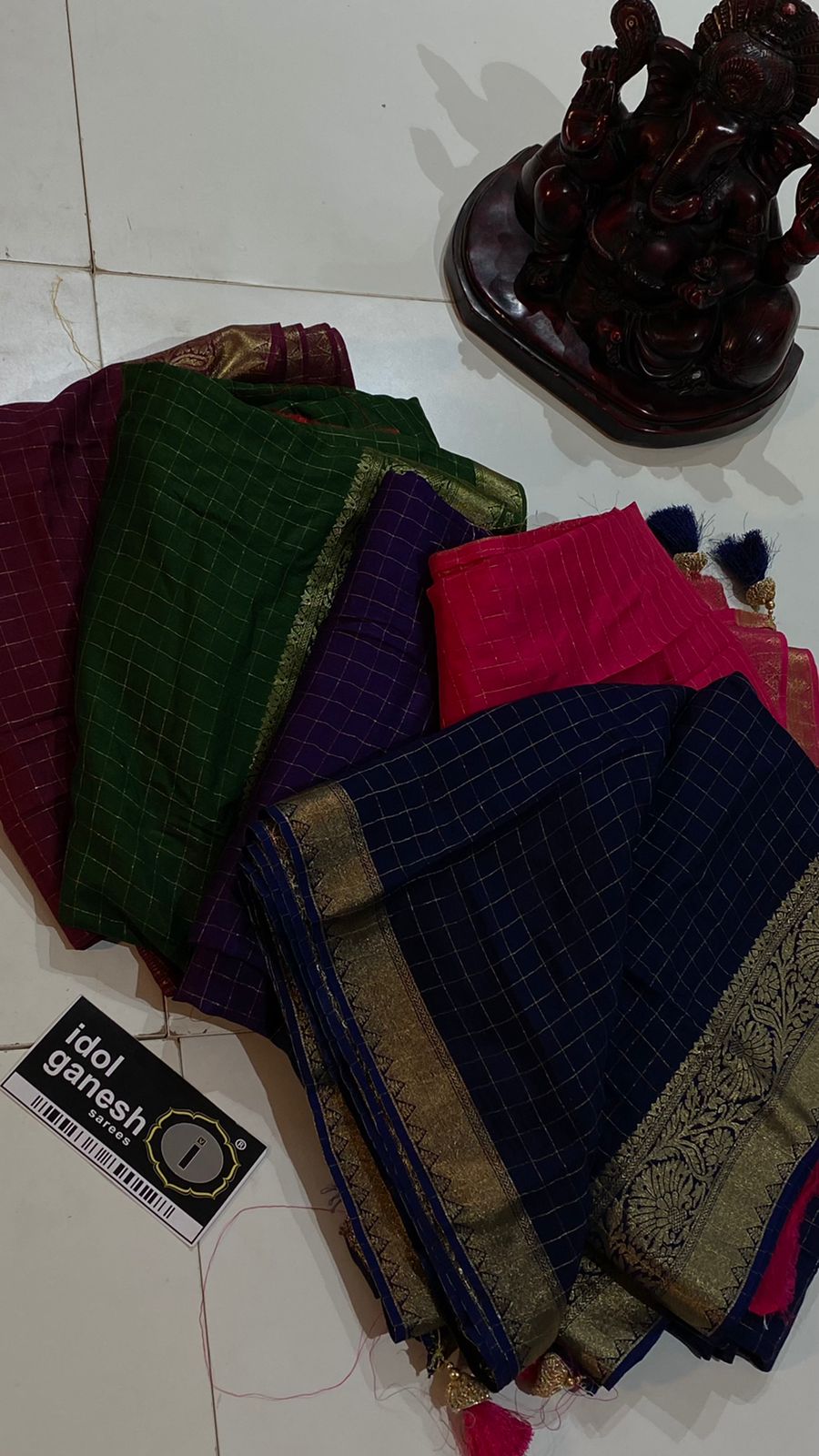 IG4276 pure munga silk pattu  