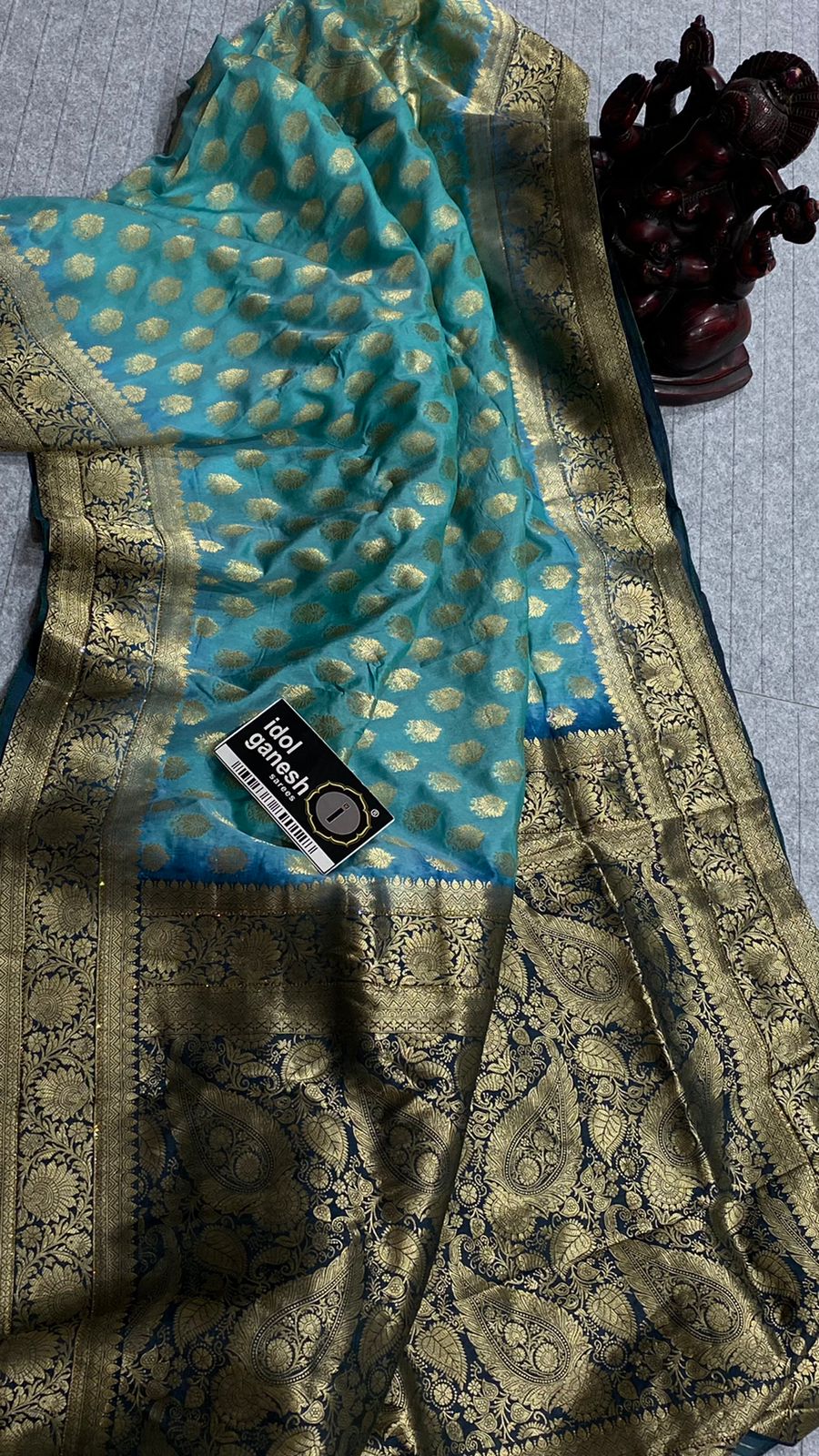 IG4315 pure munga silk pattu  