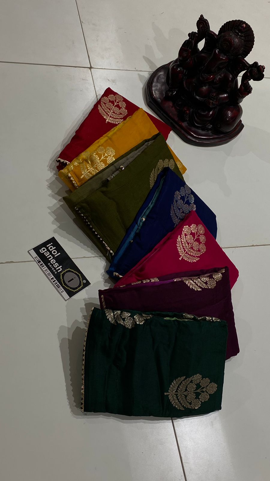 IG4322 pure munga silk pattu 