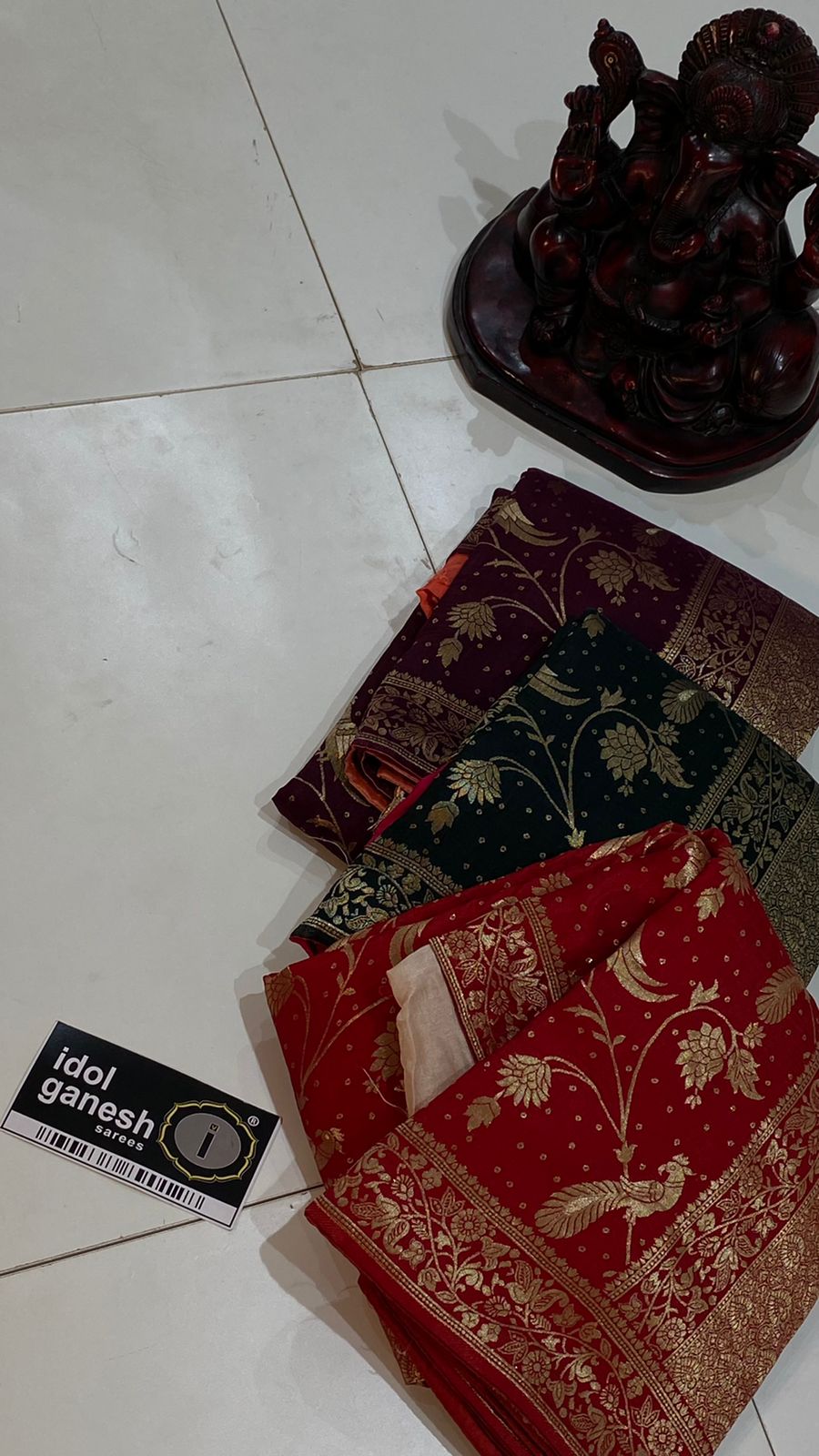 IG4386 pure Munga silk pattu 