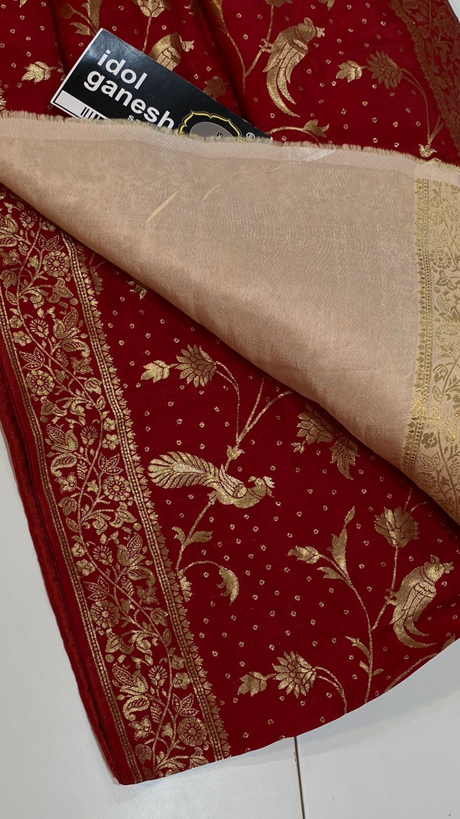 IG4386 pure Munga silk pattu 