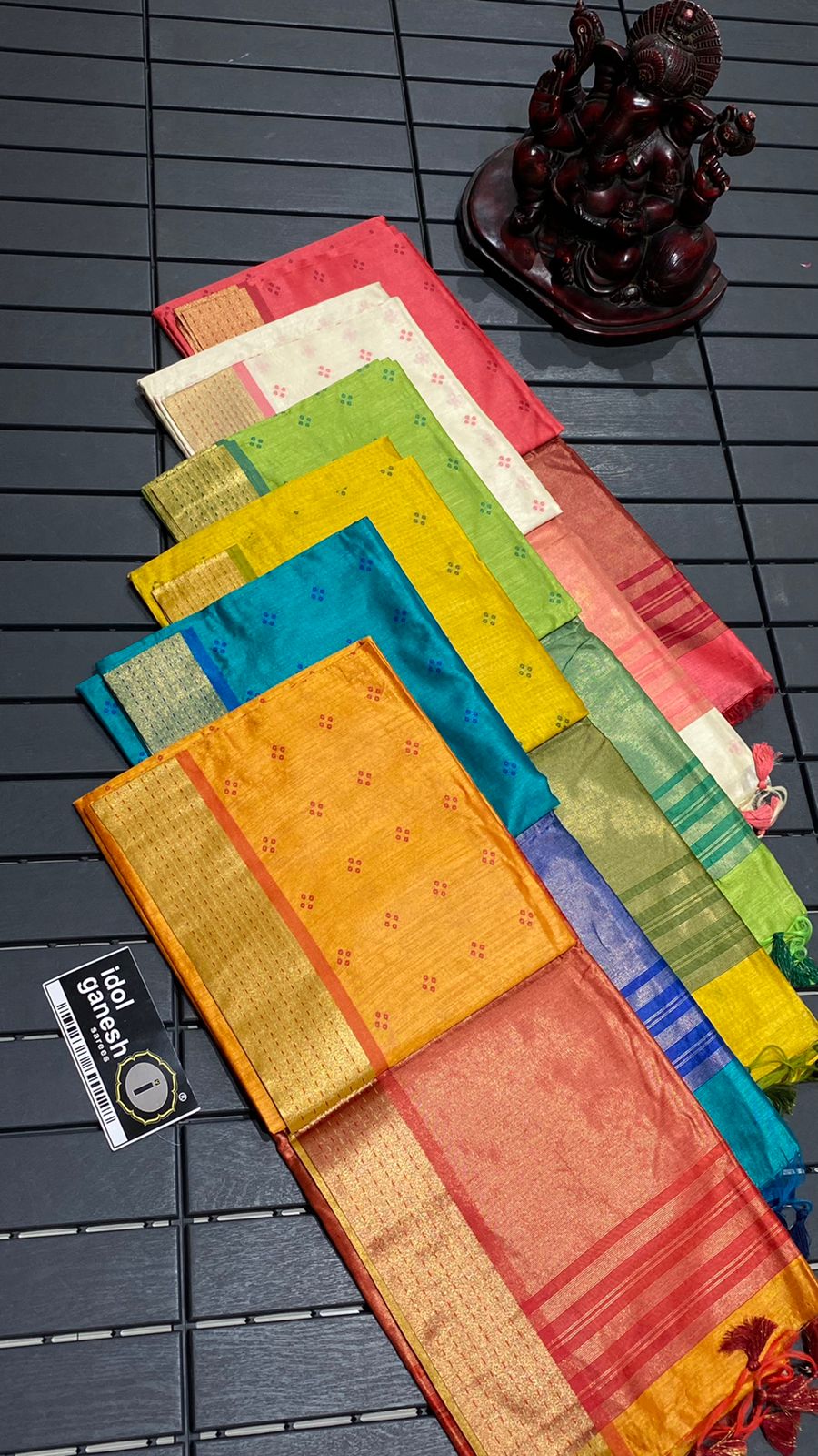 IG4431lite weight soft rwa silk pattu 