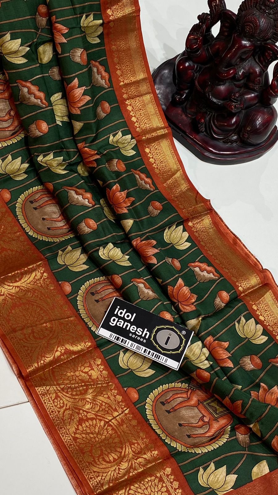 IG4439 lite weight pure  munga silk pattu 