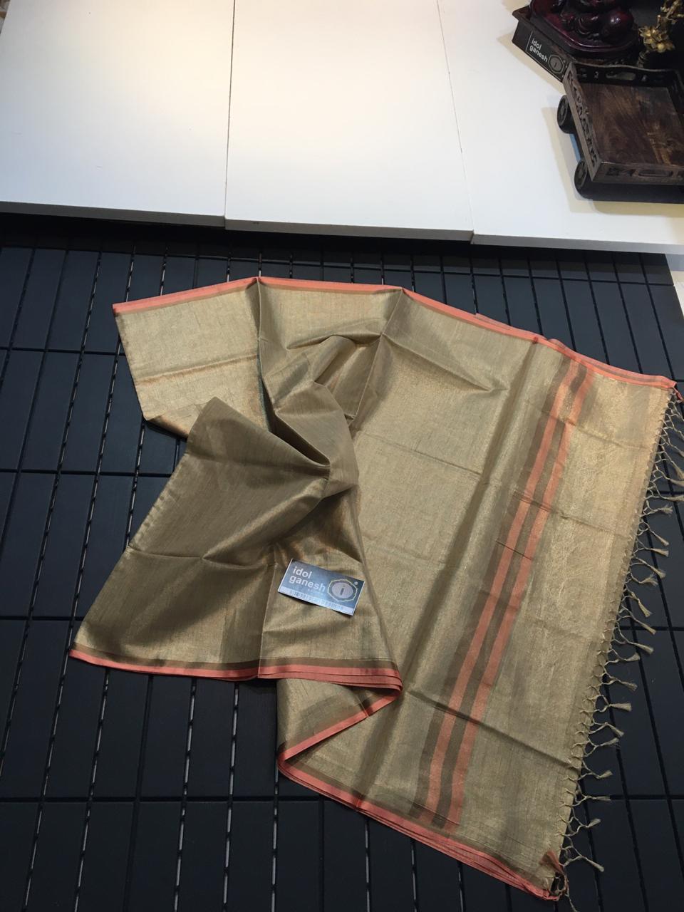 IG445 Lite weight tissue sarees 