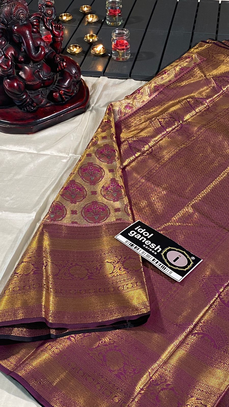 IG4454 pure viscous kanchi pattu 