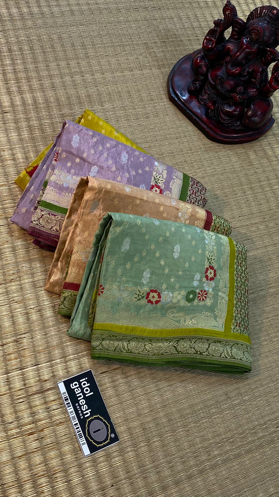 IG4465 pure munga silk pattu 