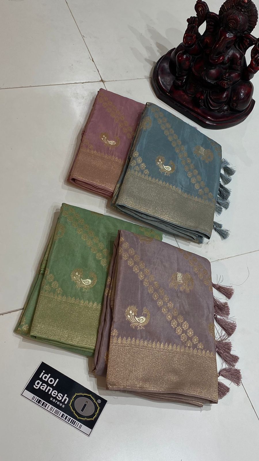 IG4474 pure munga silk pattu