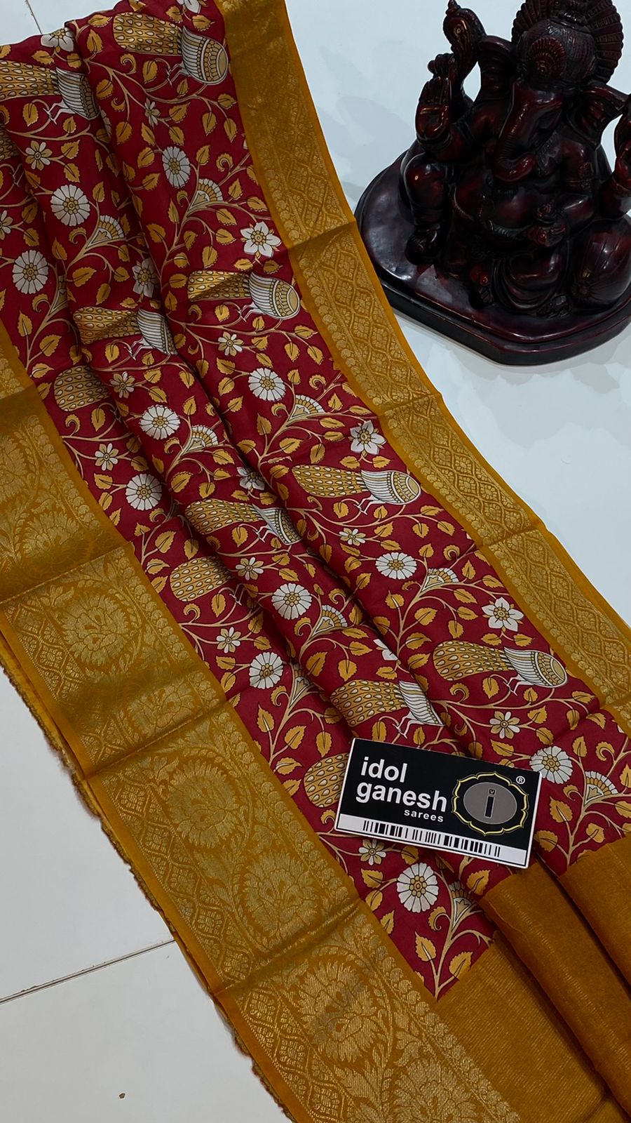 IG4514 lite weight pure  munga silk pattu